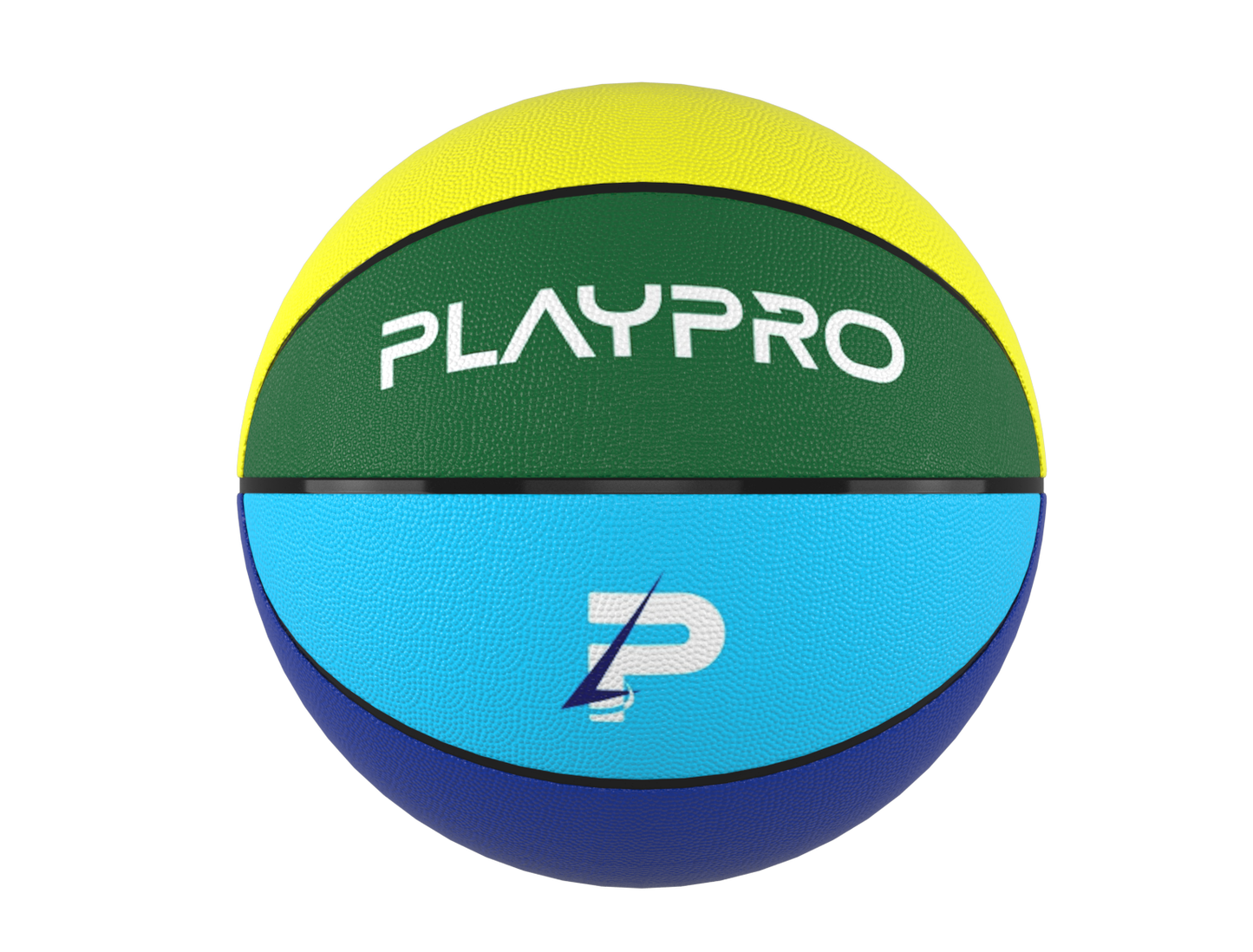 Premium Rubber Basketball for Kids and Adults – Max Grip, Perfect Bounce and Rebound with Extended Air Retention - Multi-Color