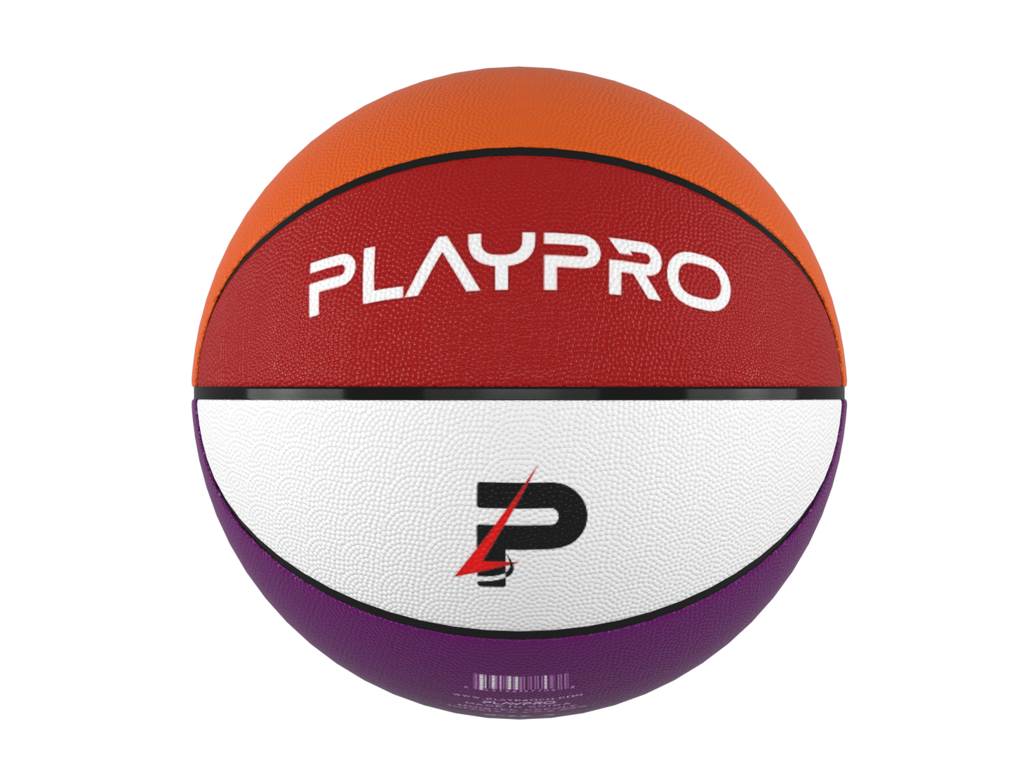 Premium Rubber Basketball for Kids and Adults – Max Grip, Perfect Bounce and Rebound with Extended Air Retention - Multi-Color
