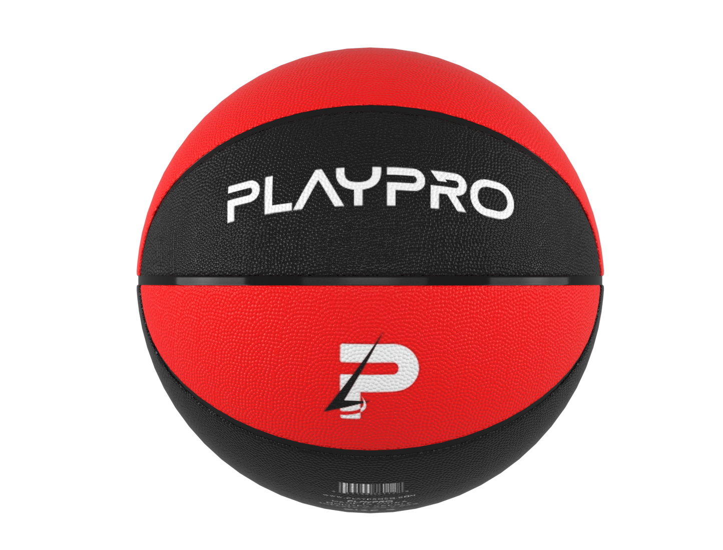 Premium Rubber Basketball for Kids and Adults – Max Grip, Perfect Bounce and Rebound with Extended Air Retention - Red and Black