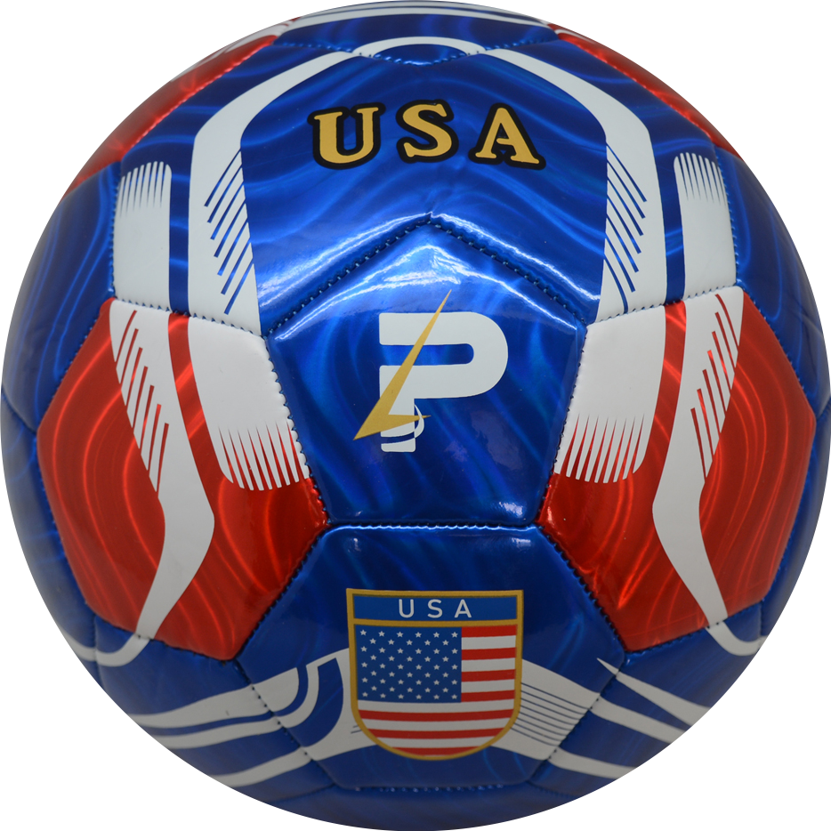 Country Training Soccer Ball: World Edition - USA - Blue