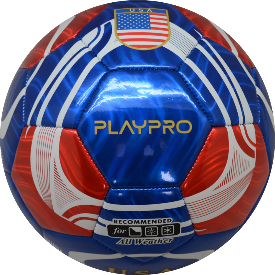 Country Training Soccer Ball: World Edition - USA - Blue