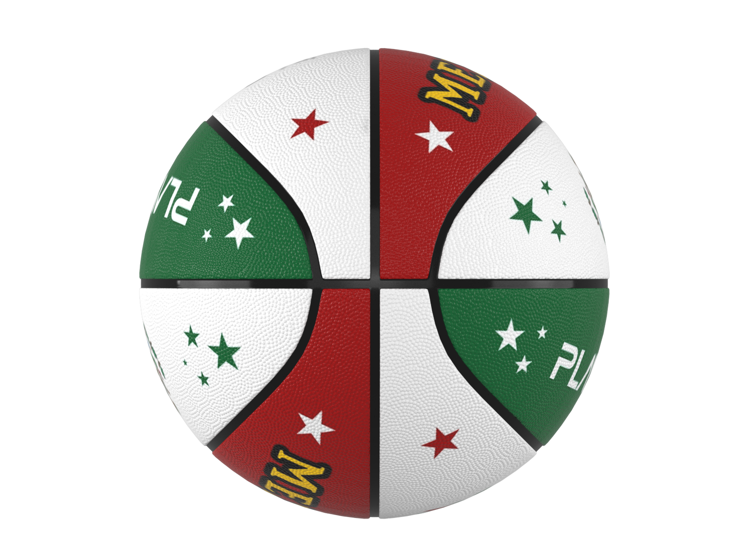 Premium Rubber Basketball for Kids and Adults – Max Grip, Perfect Bounce and Rebound with Extended Air Retention - Mexico