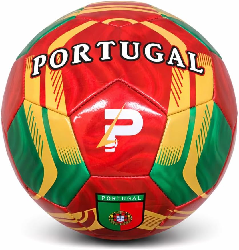 Country Training Soccer Ball: World Edition - Portugal Gold