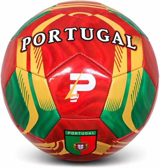Country Training Soccer Ball: World Edition - Portugal Gold