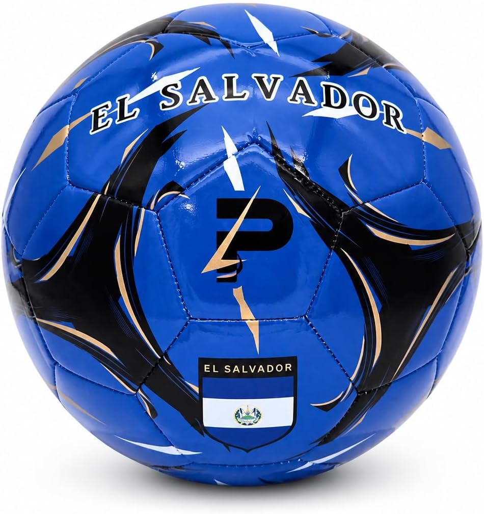 Country Flag Training Soccer Ball - Elite Edition - El Salvador