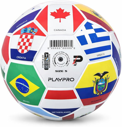 Country Flag Training Soccer Ball - Elite Edition - International