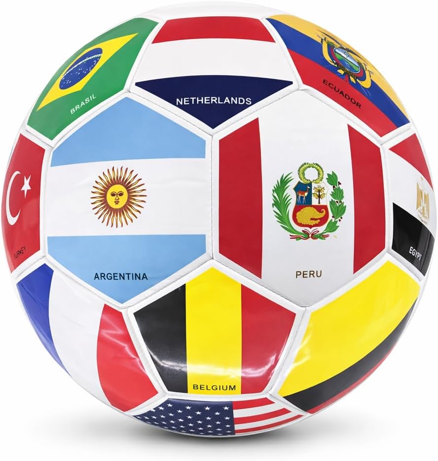 Country Flag Training Soccer Ball - Elite Edition - International