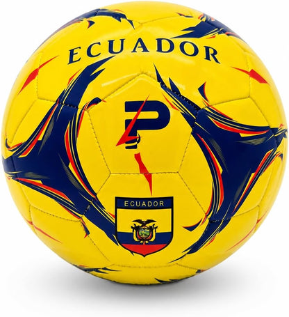 Country Flag Training Soccer Ball - Elite Edition - Ecuador