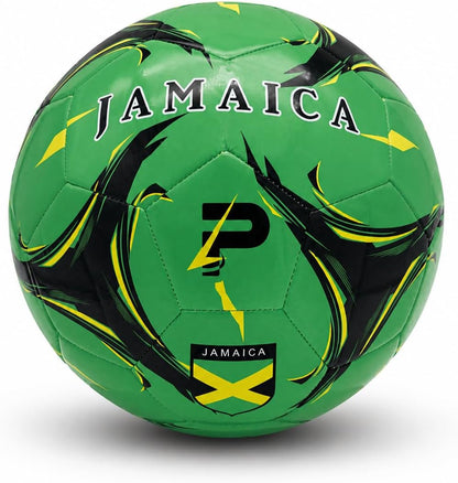 Country Flag Training Soccer Ball - Elite Edition - Jamaica