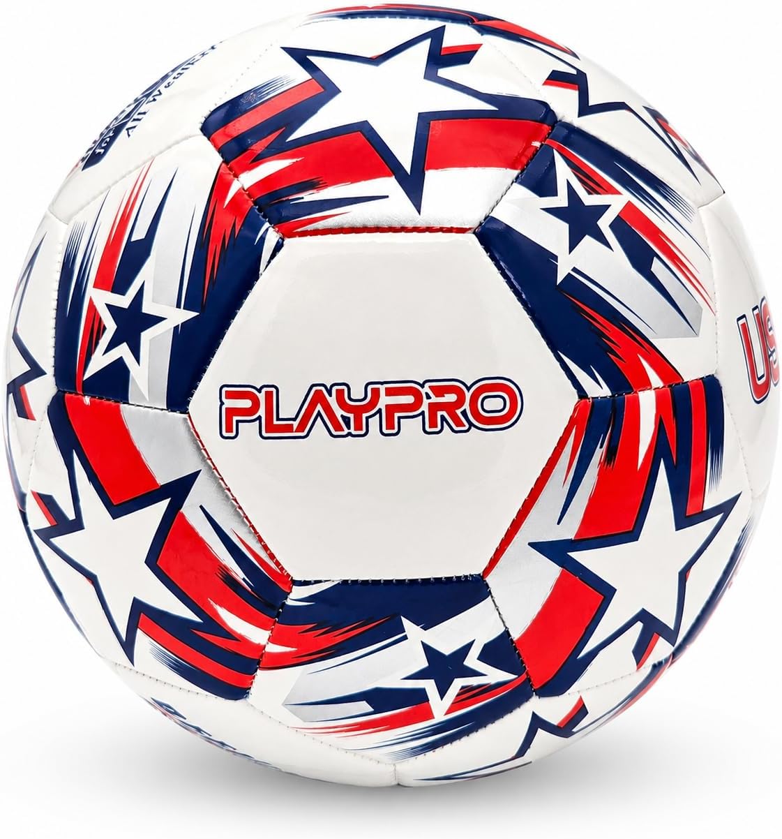 Country Flag Training Soccer Ball - Elite Edition - USA STARS