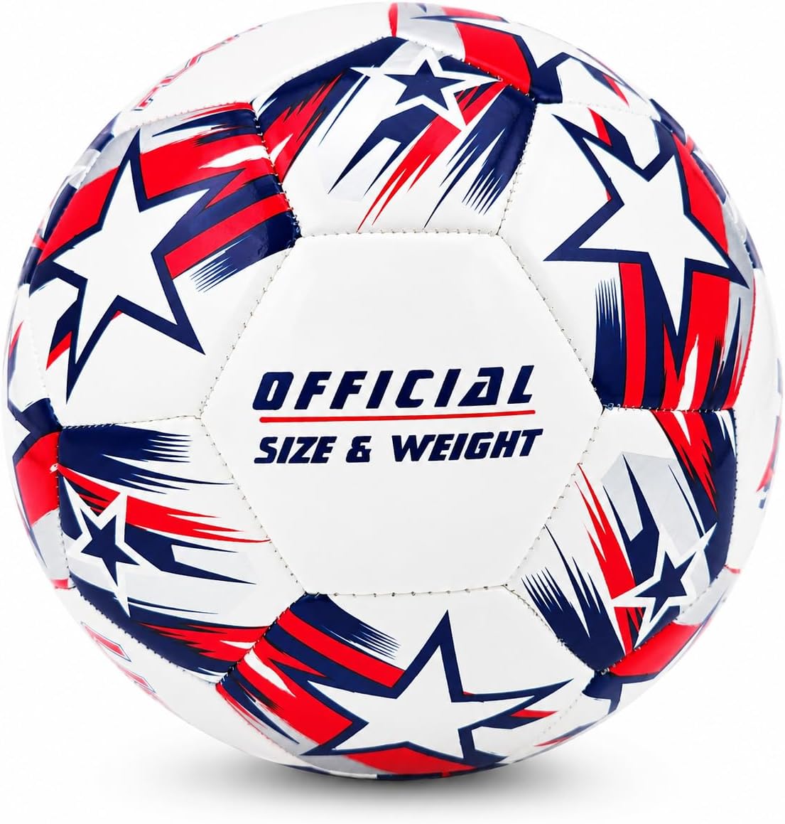 Country Flag Training Soccer Ball - Elite Edition - USA STARS