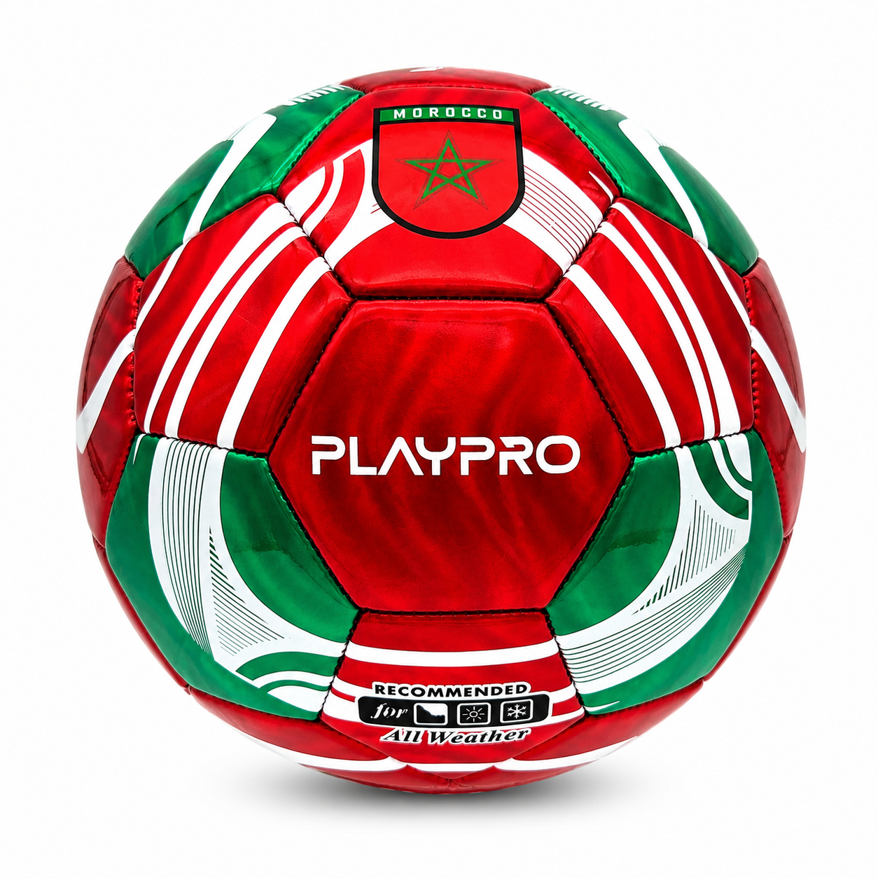 Country Training Soccer Ball: World Edition - Morocco
