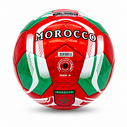Country Training Soccer Ball: World Edition - Morocco
