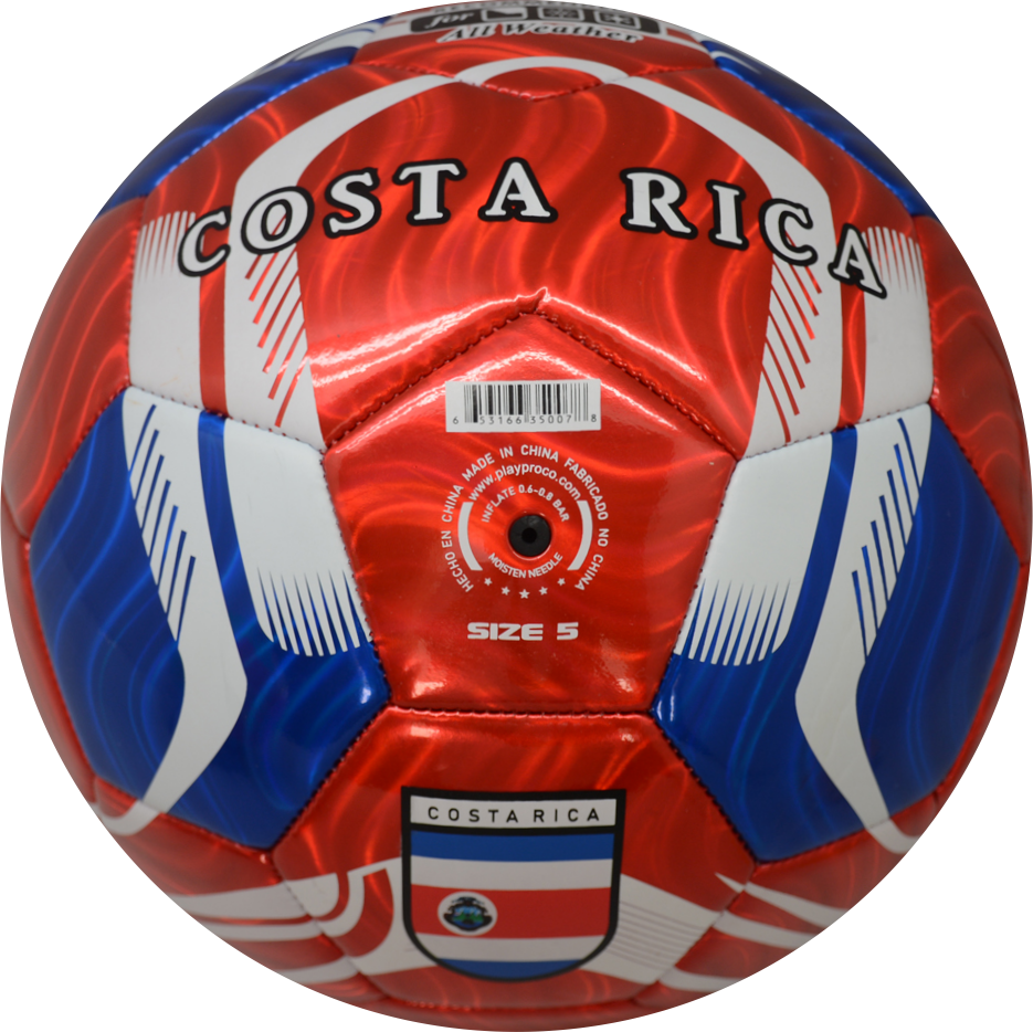 Country Training Soccer Ball: World Edition - Costa Rica