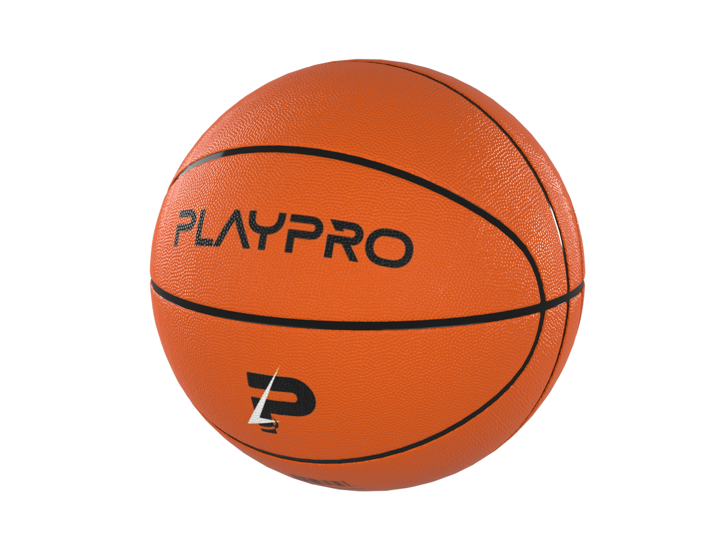 Premium Rubber Basketball for Kids and Adults – Max Grip, Perfect Bounce and Rebound with Extended Air Retention - Orange