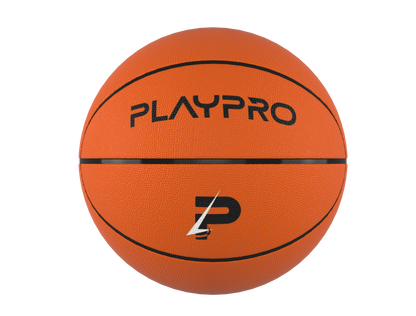Premium Rubber Basketball for Kids and Adults – Max Grip, Perfect Bounce and Rebound with Extended Air Retention - Orange