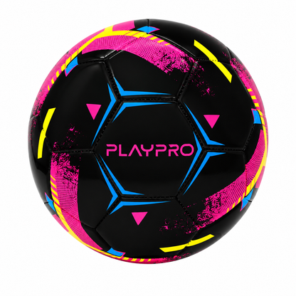 Turbo Training Soccer Ball - Single or 6-Pack - Black/Pink