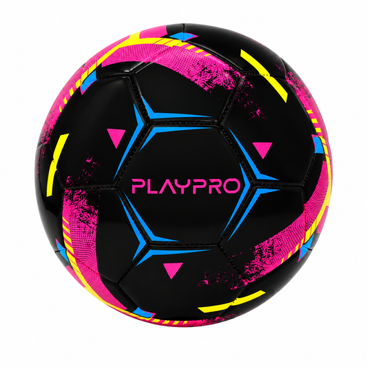 Turbo Training Soccer Ball - Single or 6-Pack - Black/Pink