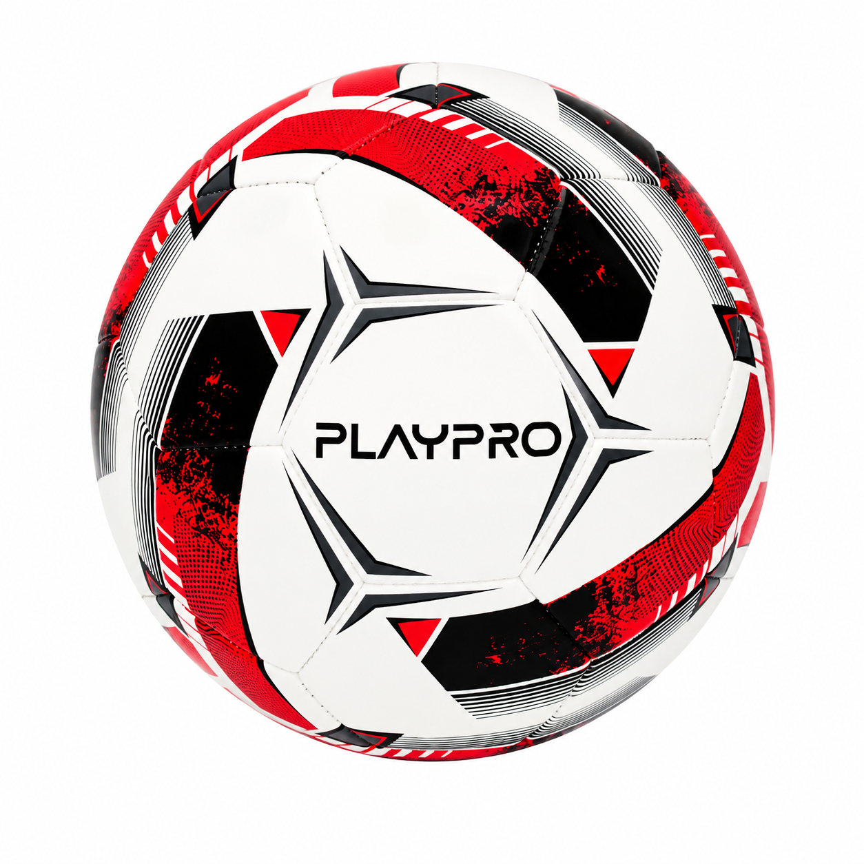 Turbo Training Soccer Ball - Single or 6-Pack - White/Red/Black