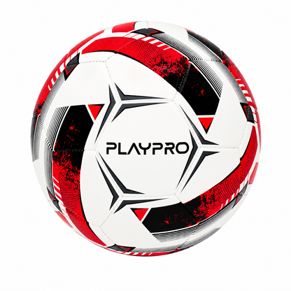 Turbo Training Soccer Ball - Single or 6-Pack - White/Red/Black