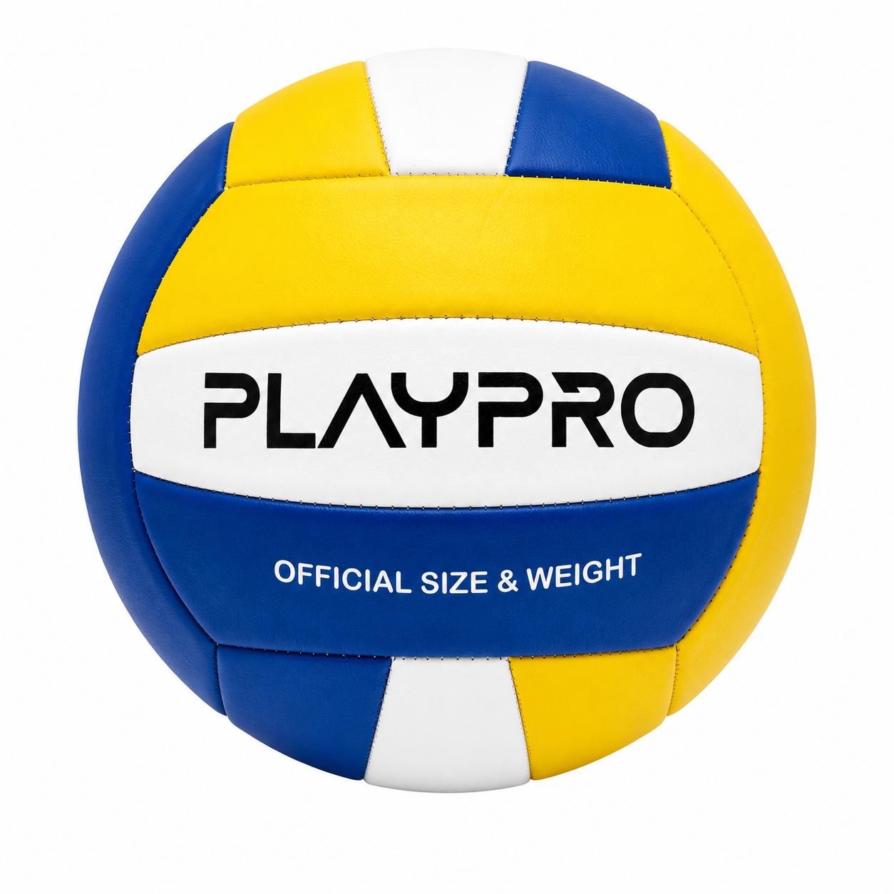Playpro Serve Volleyball - Yellow/Blue