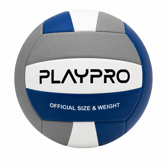 Playpro Serve Volleyball - Blue/Grey