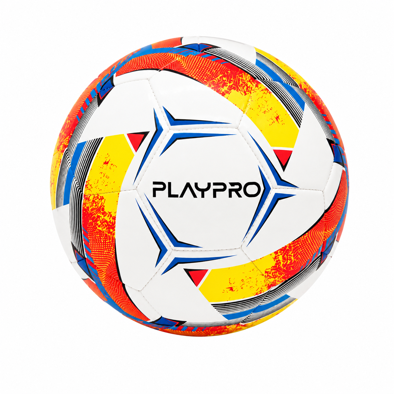 Turbo Training Soccer Ball - Single or 6-Pack - White/Red/Yellow