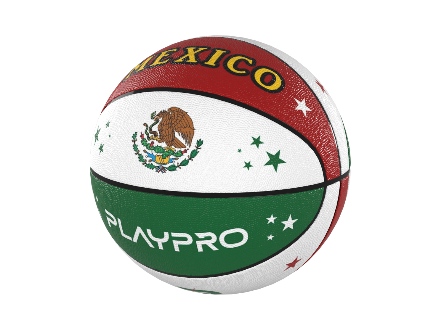 Premium Rubber Basketball for Kids and Adults – Max Grip, Perfect Bounce and Rebound with Extended Air Retention - Mexico