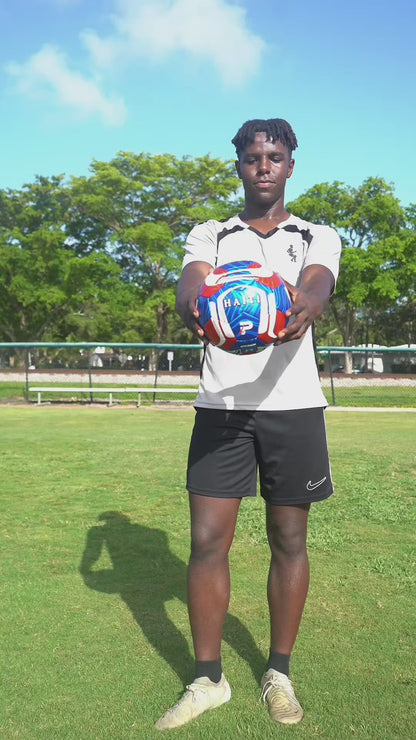 Country Training Soccer Ball: World Edition - USA - Red