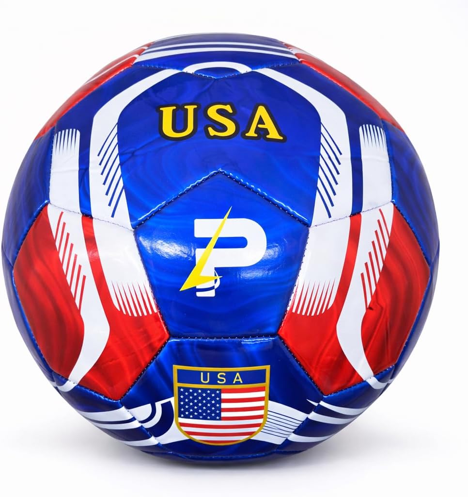 Country Training Soccer Ball: World Edition - USA Blue